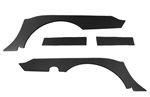 Rear 1/4 - Wheel Arch Trim Panels Pair - Black - RG1108BLACK
